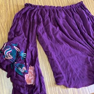 Gorgeous off the shoulder floral top